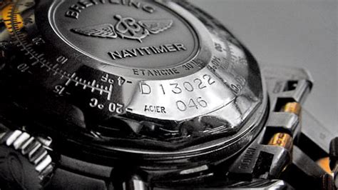 how do you know if a breitling watch is real|breitling watch authentication.